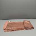 Fabric by The Yard Blush Sequin Fabric 12 Feet 4 Yards Embroidered Glitter Fabric for Sewing Shimmer Material Fabric-Backdrop Tablecloth Linen Table Runner (4 Yards, Blush)