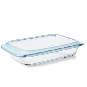 OXO Good Grips FreezertoOven Safe 3 Qt Glass Baking Dish with Lid, 9 x 13