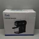 Espresso Machine, 20 Bar Pump Temperature Control, Compact Espresso Maker with Steam Milk Frother, Professional Coffee Makers for Home, Cappuccino Latte Machine, Gifts for Coffee Lover (Black)