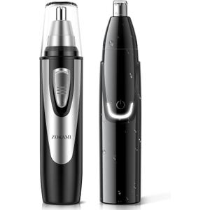 ZORAMI Ear and Nose Hair Trimmer Clipper Battery-Operated & Rechargeable