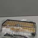 Ofiray-home Magnetic Shelf for Fridge with Wood Lid, Fruit Potato and Onion Storage Bins, Pantry Organizers & Storage, Large Container Magnetic Spice Rack for Refrigerator, Kitchen Counter, Cabinet (1-Regular, Black)