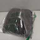 OLANLY 30-inch Round Bathroom Rugs, Extra Soft and Absorbent Chenille Bath Rugs, Quick Dry Machine Washable Bath Mats for Bathroom Floor, Tub and Shower, Home Decor Accessories, Dark Grey