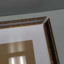 Yaetm 16x20 Vintage Picture Frame, Ornate Antique Bronze 16x20 Frame for Wall, White Mat for 11x14 Photos, 1.4-inch Wide Molding - Portrait or Landscape - Wall Mount for Home (Brown/Gold, Single)