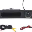 HD 1280x720p Rear View Camera, Trunk Handle Rear View Reverse Backup Camera Compatible with BMW Vehicle F Series 3/4/5 X3 X4 F30 F32 F10 F11 F25