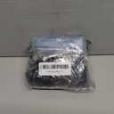 30Pcs Lanyards for Id Badges and 30 Pcs Clear Plastic Horizontal Name Badge ID Card Holders, Neck Lanyards with Metal Clip Waterproof Resealable Name Tag Badge ID Card Holders, Black