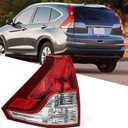 Huray Tail Light for Honda CRV 2012 2013 2014 Taillight Assembly Brake Lamp Replacement 33550-T0A-H01 Driver Side (Left)