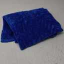 Royal Blue Throw Blanket for Couch - Soft Fleece Fuzzy Blue Blankets Women Girls Warm Blanket for Bed. 50 In X 60 In