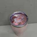 Universal Iced Coffee Sleeve,Double Wall Stainless Steel Insulator Fits 16-32oz Starbucks/Dunkin/McDonalds Cups,Pink Bow Reusable Iced Coffee Cup Holder,Leak-Proof Tumbler for Cold Drink