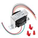 Control Transformer 24V 40VA, Multi-Tap 120/208/240V to 24V AC Industrial Power Transformer with Foot Mount, Easy Installation and Reliable Output for HVAC Furnace, Relays, and Gas Valves