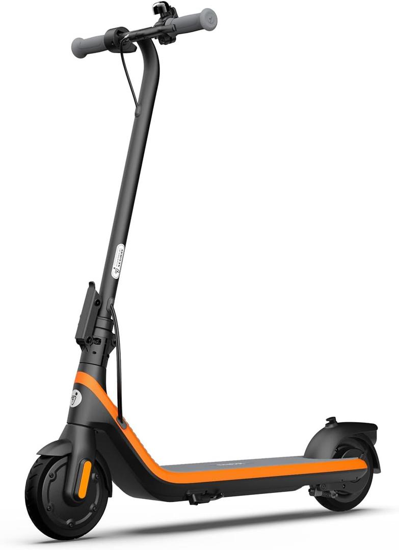 Segway Ninebot eKickScooter - Electric Scooter for Kids 6-14, w/t Adjustable Handlebar Height (Only C2 Pro) for Riders up to 132 lbs, Includes New Cruise Mode, UL-2272 Certified