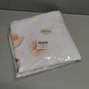 Easter Tablecloth 60 x 120 Inch, Buffalo Plaid Bunny Ear Foot Flowers & Polyester Table Cover for Spring Easter Holiday Party Dinner Table Decor