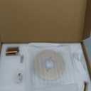 Replacement for Delta 13/14 Series Shower Trim Kit, Compatible with Delta R10000 Valve Shower Faucet Set, Brushed Gold Shower Head and Handle Set, Champagne Bronze (Cartridge and Valve Not Included)