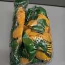 2 Pack 8.8FT Artificial Sunflower Garland with 100 LED Fairy String Lights,Fake Vines Faux Sunflowers Hanging Garland Silk Flowers Hanging Plant for Indoor,Outdoor,Wedding,Wall,Birthday Party