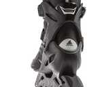 Rollerblade Zetrablade Men's Adult Fitness Inline Skate, Black and Silver size 8