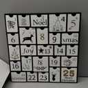 SUNGIFT Christmas Wooden Advent Calendar Boxes with 25 Drawers and Numbers to Fill 2025, DIY Countdown Advent Calendar Decoration Xmas Gift for Kids, Adults, Family, Friends
