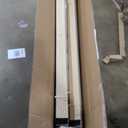 VECELO Twin Bed Frame Upholstered Platform Bed Frame with Height Adjustable Teddy Fabric Headboard, Strong Wood Slats Supports 7.9'' Under Bed Space Noise Free No Box Spring Needed, Cream