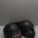 SanQing Modular Motorcycle Full Face Helmet,Flip Up Dual Visor Sun Shield DOT Approved Motorbike Helmet for Dirt Bike ATV Street Bike Scooter Moped Cruiser Street Cruiser(Matte Black,Large), 2 pack