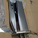 1 1/8" Angled Stainless Mud Flap Hangers for Semi Trucks Mudflap Hangers for Semi Mud Flaps Holder Mount with Reflective Strip Sticker 30" Length