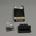 Home Security Door Lock Reinforcement - Child Proof High Security Door Locks with 3" Stop Withstand 800 lbs for Inward Swinging Front Door, Night Kids Safety Metal Flip Deadbolt Latch Defend Home (Black)