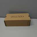 Coutgo Womens Mesh Ballet Flats Crystal Rhinestone Studded Comfortable Mary Jane Dress Shoes (7.5, Black)