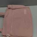 printe Lunch Bag for Women, Leakproof Insulated Lunch Bag Lunch Box for Adults Work, Large Lunch Tote Bag With Removable Shoulder Strap Quilted, Cooler Bag for Picnic Beach Travel Camping, Pink