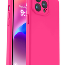 LOVE 3000 Designed for iPhone 13 Pro Max Case, Premium Silicone with [Soft Anti-Scratch Microfiber Lining] Shockproof Protective Phone Case for Men Women Girls 6.7", Pitaya