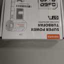 Compressed Air Duster, Electric Air Duster with Upgraded Powerful 40MM Brushless Motor, 4-Gear Cordless Mini Hand Blower with LED Light, 27.75Wh Rechargeable Turbofan for Keyboard, Car, Home, Outdoor