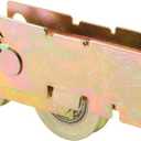 Prime-Line D 1845 1-1/4 In. Steel, Sliding Door Tandem Roller Assembly with F-Tab (Single Pack)