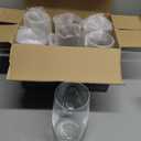 Wlasss Drinking Glasses Set of 6,  Crystal Water Glasses,Tall Glass Cups,Highball Glass for Cocktail,Juice,Mojito,Iced Tea,Kitchen and Bar Glassware,Gifts for Christmas