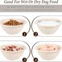 SHENLIU 200 Pcs Disposable Pet Bowls Bulk 8 Oz, Disposable Dogs Cat Food Travel Bowls Paper Puppy Cat Food Dish Safe Container for Outdoor Small Animal Feeding and Watering Supplies
