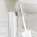 Bath Bliss Stainless Steel Toilet Brush Holder
