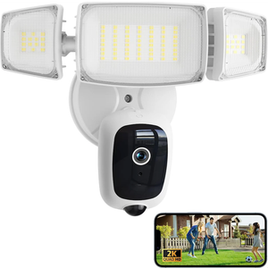 Olafus 2K QHD Security Floodlight Cam