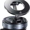 2026 Upgraded Vacuum Magnetic Car Phone Holder with 3 Rings 360 Ultra Suction Cup Phone Mount for MagSafe Cell Phone Holders for Your Car/Gym/Mirror Mount for iPhone & Android