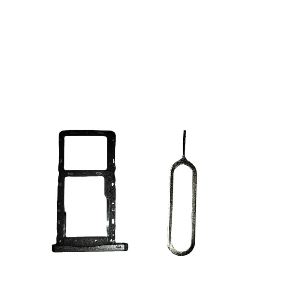 SIM Card Tray Holder SD crad Tray Replacement for Lenovo TAB M8 TB-8505F-Black