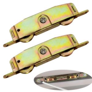 2pcs Heavy Duty Sliding Patio Door Rollers Replacements Hardware Kits, 1-1/4" Side Adjustable Glass Door Wheels, Steel Ball Bearing Rollers for Andersen, Jeld Wen, Truth Part #31761A, Milgard, Marvin 2pcs Heavy Duty Sliding Patio Door Rollers Replacements Hardware Kits, 1-1/4" Side Adjustable Glass Door Wheels, Steel Ball Bearing Rollers for Andersen, Jeld Wen, Truth Part #31761A, Milgard, Marvin