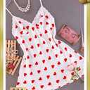 Avidlove Lingerie for Women Teddy Bodysuit with Garter Belt Lace Babydoll Full Slips No Stockings Size S