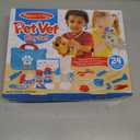 Melissa & Doug Examine and Treat Pet Vet Play Set, 24-Piece Animal Doctor Playset with Dog & Cat Plushies, Pet Doctor Kit & Accessories, Preschool Toys for Girls & Boys Ages 3+