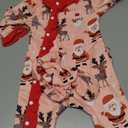 Aalizzwell 0-3 Months Newborn Baby Girls Christmas Romper Infant Winter Clothes Coming Home Outfit Xmas Clothing