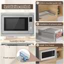 NN-TK81KCS 24 inch Stainless Steel Microwave Trim Kit for Panasonic NN-CD87KS 1.2 cu ft HomeCHEF 4-in-1 Multi Oven, Built-in Design Enhances Kitchen Aesthetics