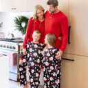PATPAT Family Christmas Pajamas Matching Sets Holiday Christmas Pjs for Womens Kids Sleepwear including Socks (XXL)