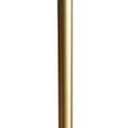 Mikasa LED Cordless Metal Table Lamp, Portable Rechargeable 5,000 mAh, 3 Color Stepless Dimming, Gold, 3.15x3.15x13.5 Inch