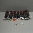 8 Packs Short Faux Locs Crochet Hair 120 Strands 12Inch Soft Locs wavy Dreadlocks Crochet Braids Natural Black Pre-Looped Crochet Hair for Women (1B-530-350, 12 Inch (Pack of 8))