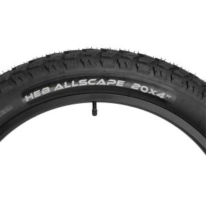 HEB ALLSCAPE 20x4 Bike Tire, Fat Tire for Ebike MTB, Heavy Duty High-Performance E-Bike Mountain Bike Tire, All-Terrain Directional Tread, High-Density Tire for Street & Trail Riding