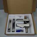 Keypad Door Lock with Handle, Digital Door Lock with Keypad Set,Keyless Entry Door Locks with Handle-IC Card and Anti-peep Password- Brushed Nickel-2PACKset