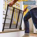 Ingenuity Doorway 42W Series Dog and Baby Gate, Indoor Outdoor, Won't Rust or Fade, Plastic Panel, Fits 23-42" Openings, 24 Tall