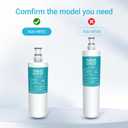 AQUA CREST 3US-AF01 Under Sink Water Filter, Replacement for Standard Filtrete 3US-AF01, 3US-AS01, Aqua-Pure AP Easy C-CS-FF, WHCF-SRC, WHCF-SUFC, WHCF-SUF Water Filter, NSF/ANSI 42 Certified, 2 Pack