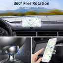 Magnetic Phone Car Mount, Syncwire Car Phone Holder for Dashboard, Cell Phone Car Kits, 360 Adjustable Magnet Cell Phone Mount Compatible with iPhone, Samsung, LG, GPS, Mini Tablet - Gray