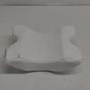 ALEVMOOM Sleeping Cuddle Pillow for Couple, Memory Foam Arched U-Shaped Arm Hole Pillow, Providing Comfort and Support in Travel Rest Office and Bed (White)