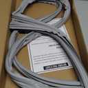 Upgraded 2159061 Refrigerator Door Gasket Compatible with Whirlpool Refrigerator Door Seal 2171377 2183851 2202875 2214963 Kenmore Maytag KitchenAid Refrigerator Door Gasket Seal White Fridge Seal