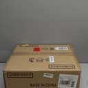 Caged Ceiling Fan with Lights,20in Low Profile Ceiling Fan, Small Rustic Industrial Farmhouse Ceiling Fans with Lights,Reversilbe Flush Mount Fandaliers Fan Light Ceiling Fixture for Bedroom Kitchen